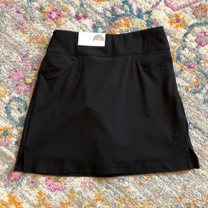 NWTS LADY HAGEN BLACK  TUMMY CONTROL SKORT!